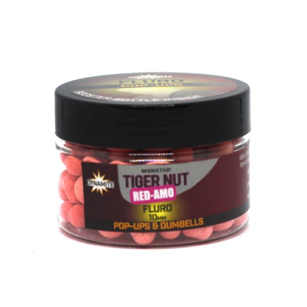 Бойли Dynamite Baits Pop-Up Tiger Nut Red Amo Fluro 10 mm