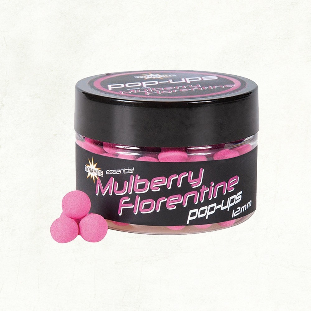 Бойли Dynamite baits Pop-Up Mulberry Florentine Fluro 12mm
