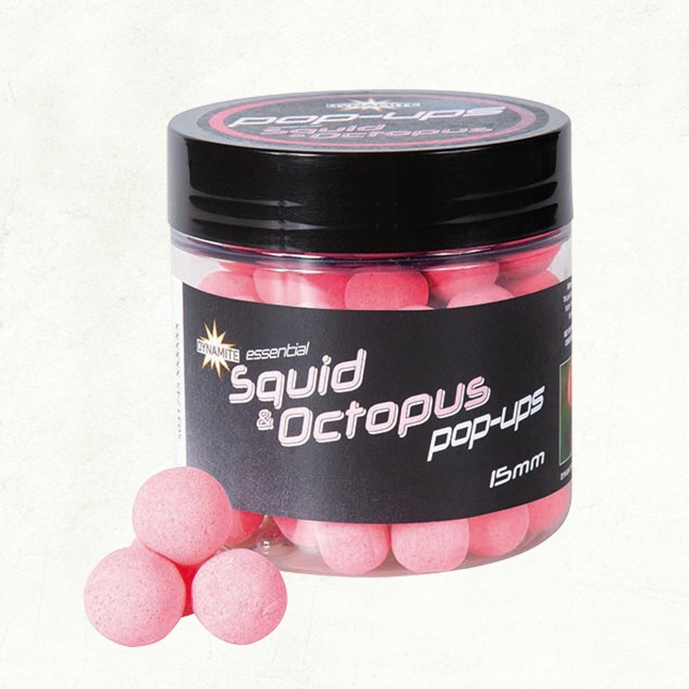 Бойли Dynamite baits Pop-Up Squid & Octopus Fluro 12mm