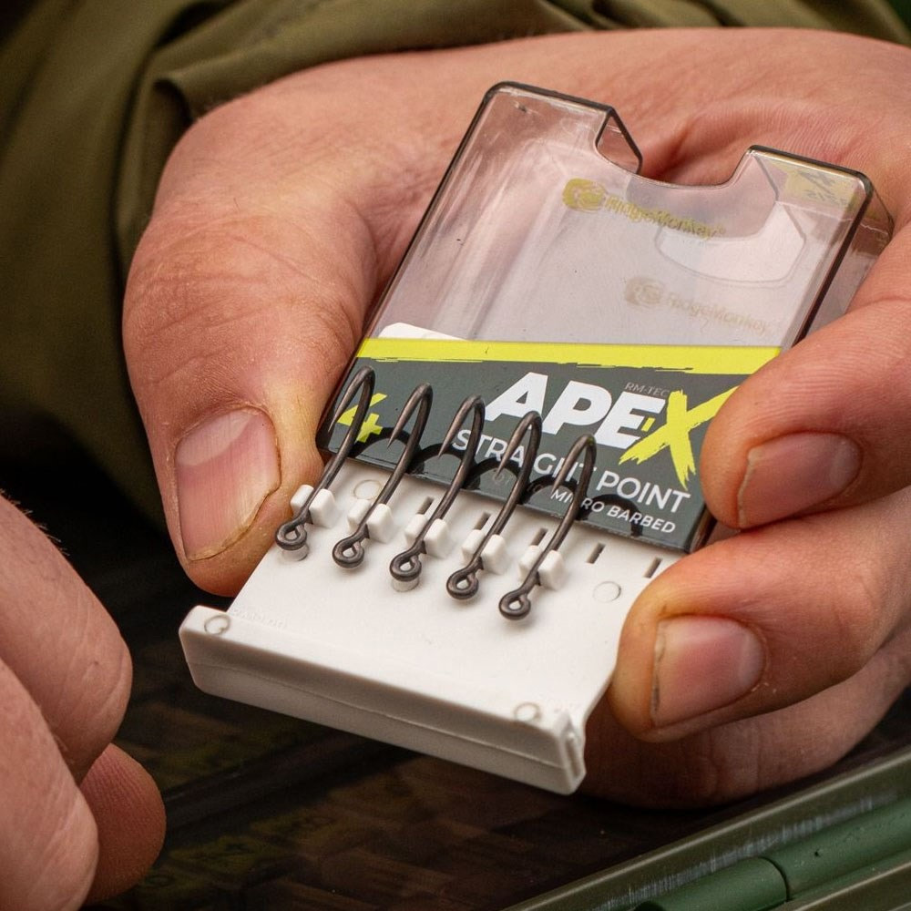 Крючки Ridge Monkey Ape-X Straight Point size 4