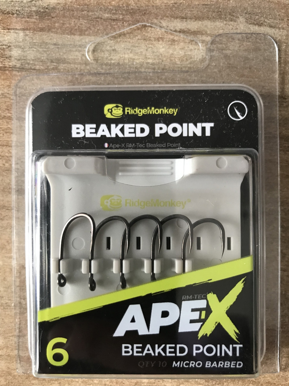 Гачки Ridge Monkey Ape-X Beaked Point size 6