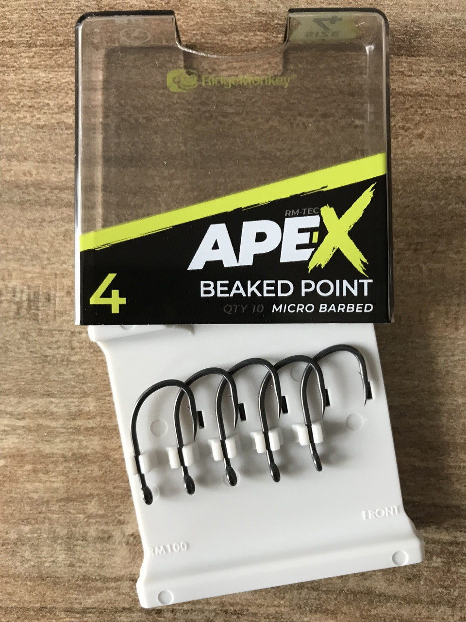 Крючки Ridge Monkey Ape-X Beaked Point size 8