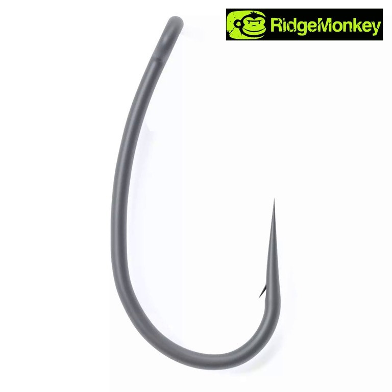 Крючки Ridge Monkey Ape-X Curve Barbed size 4
