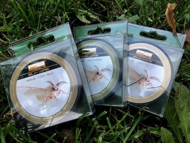 Повідцевий матеріал PB Products Silk Wire 20lb Silt 10 м