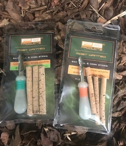 Набір зі свердла та 3-х паличок PB Products Bait Drill 6mm & Cork Sticks