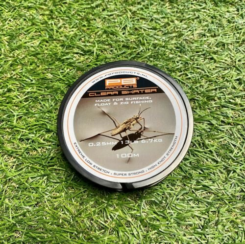 Зиг Риг волосінь PB Products Clear Skater 0.25 мм 100м