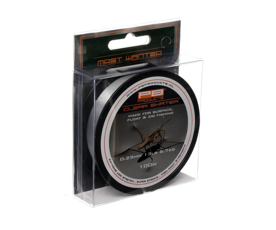 Зиг Риг волосінь PB Products Clear Skater 0.30 мм 100м