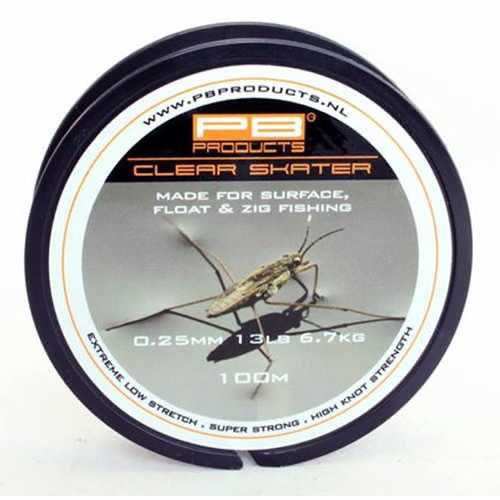 Зиг Риг волосінь PB Products Clear Skater 0.30 мм 100м