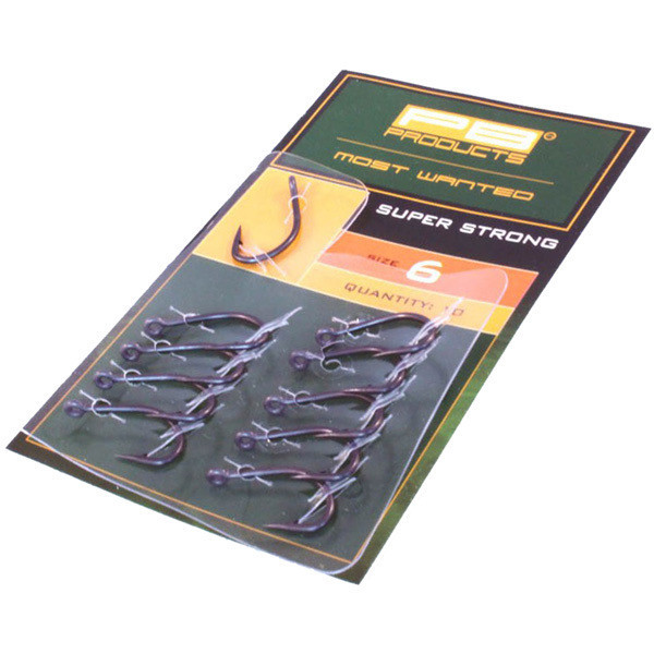 Крючки PB Products Super Strong Hook Size 4