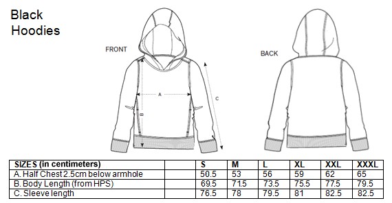 Толстовка CC Moore Black Hoodie S