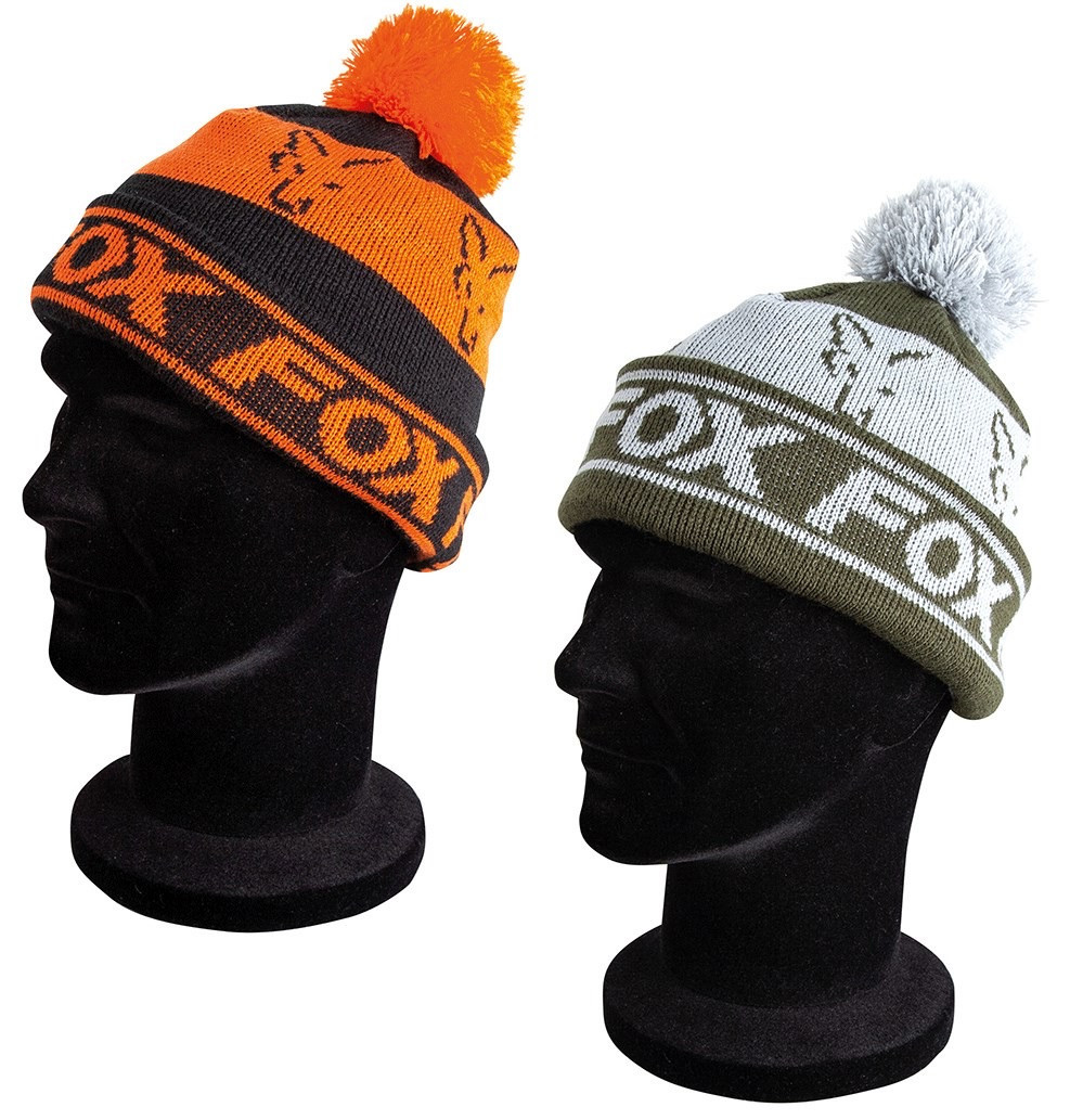 Шапка Fox Green Silver Lined Bobble Hat