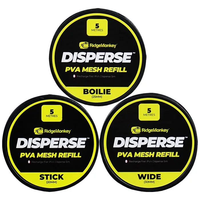 Запасна ПВА сітка Ridge Monkey Disperse PVA Mesh Refill Boilie 25mm