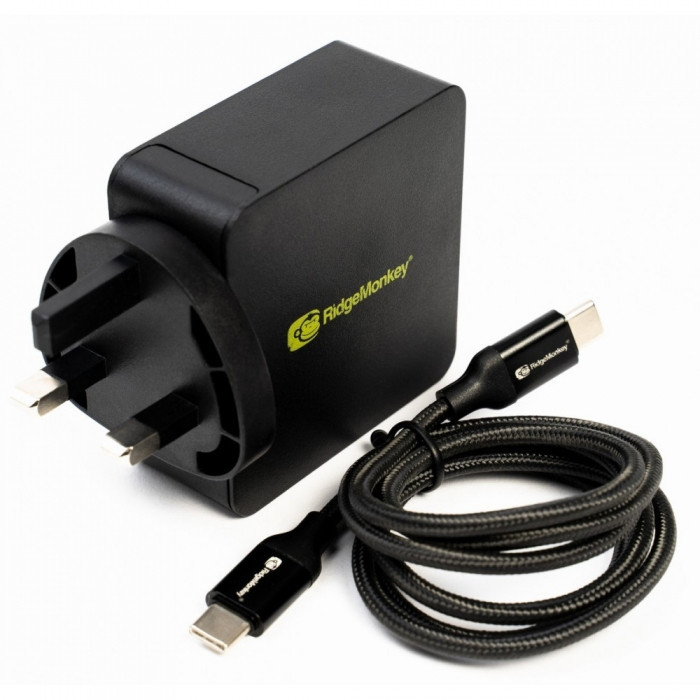 Зарядний пристрій Ridge Monkey Vault 60 W USB-C Power Delivery Mains Adaptor