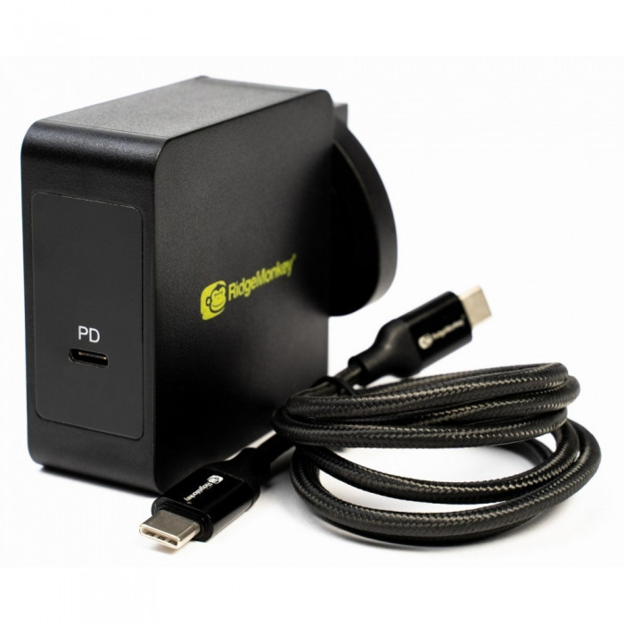 Зарядний пристрій Ridge Monkey Vault 60 W USB-C Power Delivery Mains Adaptor