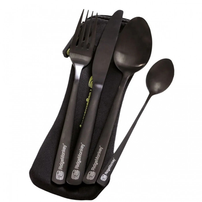 Столове приладдя Ridge Monkey DLX Cutlery Set