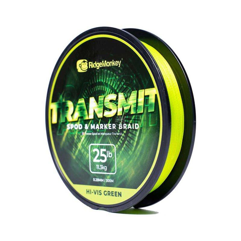 Плетений шнур Ridge Monkey Transmit Spod and Marker Braid 25lb 300m