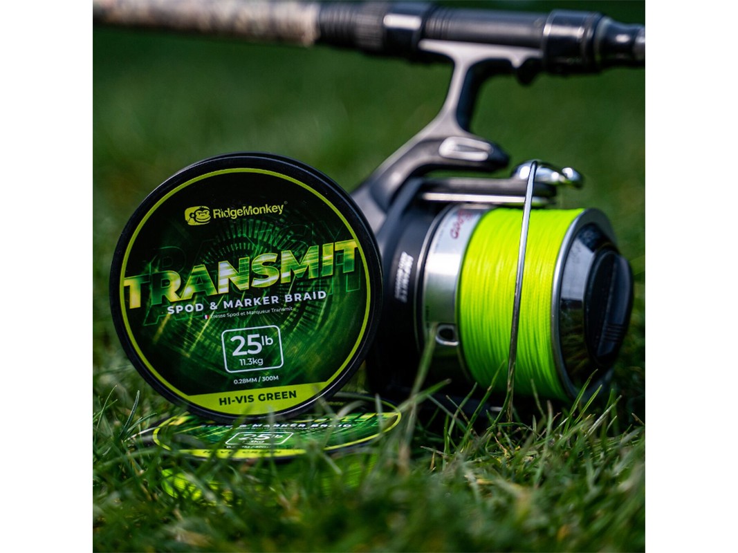 Плетений шнур Ridge Monkey Transmit Spod and Marker Braid 25lb 300m