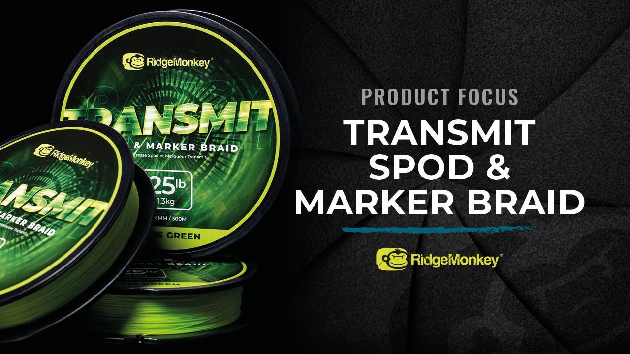 Плетений шнур Ridge Monkey Transmit Spod and Marker Braid 25lb 300m