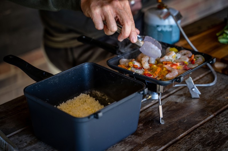 Тостер казан Ridge Monkey Connect Multi Purpose Pan & Set Griddle