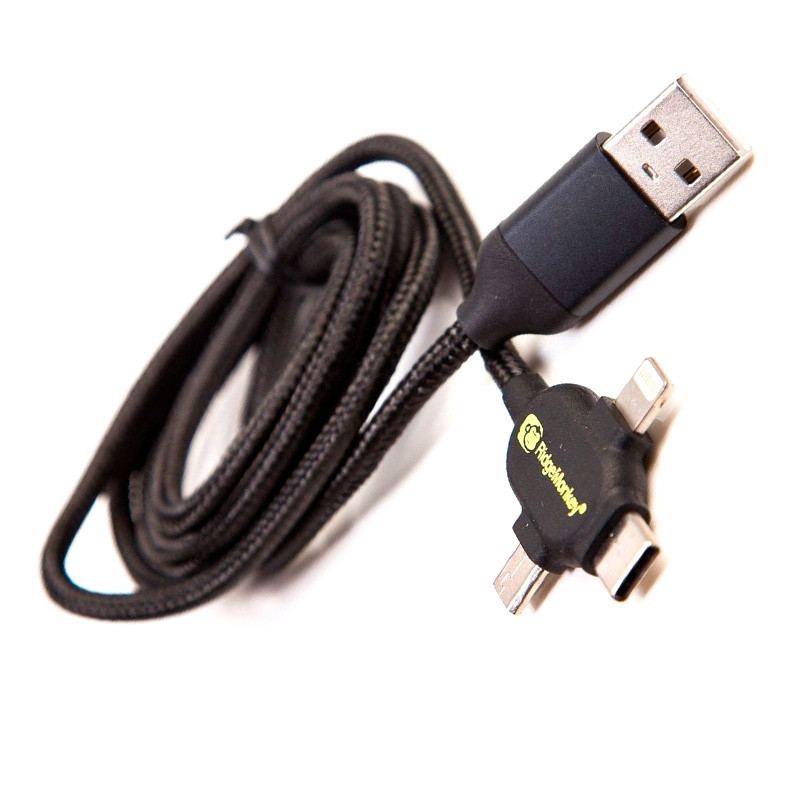 Кабель для заряджання Ridge Monkey Vault USB-A to Multi Out Cable 1 метр
