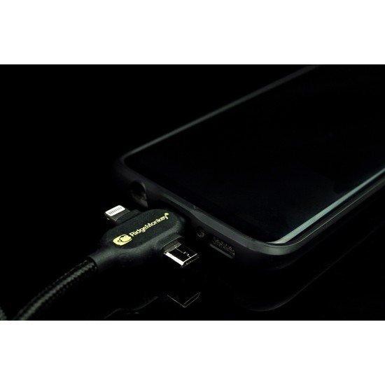 Кабель для заряджання Ridge Monkey Vault USB-A to Multi Out Cable 1 метр