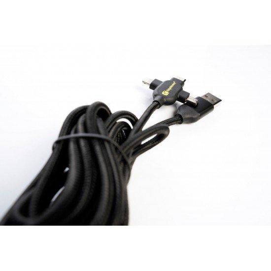Кабель для заряджання Ridge Monkey Vault USB-A to Multi Out Cable 2 метри