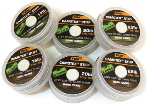 Повідцевий матеріал Fox Camotex Light Stiff 25lb