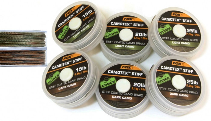 Вивідний матеріал Fox Camotex Light Stiff 20lb