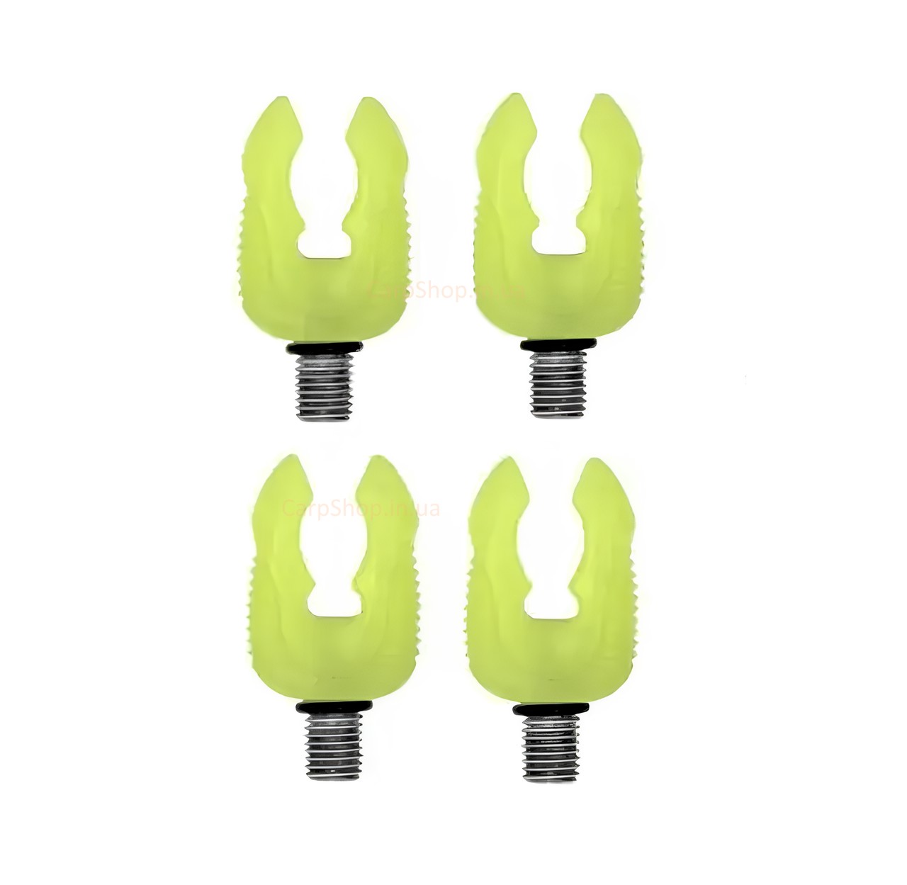 Набір гумових тримачів вудлищ Carp Zoom Rubbery Rod Rest, 4 шт.