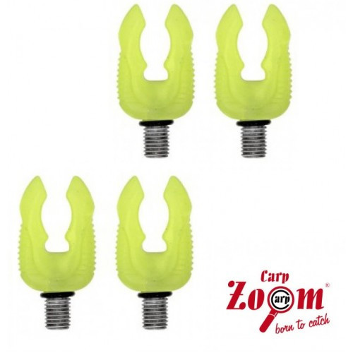 Набір гумових тримачів вудлищ Carp Zoom Rubbery Rod Rest, 4 шт.