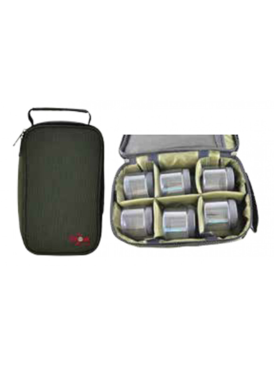 Сумка для насадок і дипів Carp Zoom Dip Bag (6 банок у комплекті)