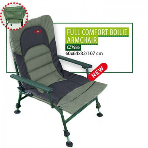 Крісло коропове Carp Zoom Full Comfort Boilie Armchair