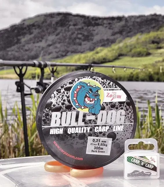 Волосінь Carp Zoom Bull-Dog Carp Line 300m, 0,28mm 10,75kg