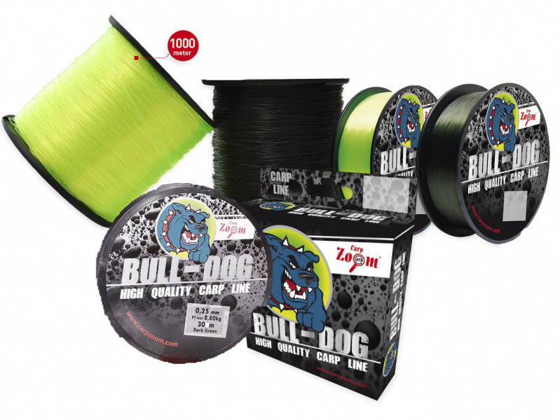 Волосінь Carp Zoom Bull-Dog Carp Line 1000m 0,35mm 15,45kg