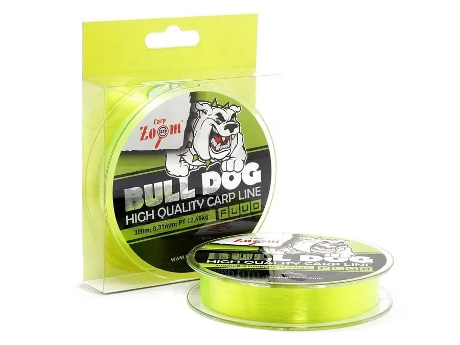 Волосінь Carp Zoom Bull-Dog Fluo Carp Line 300m 0.31mm 12.65kg