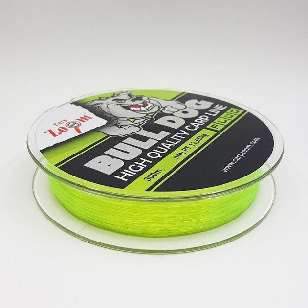 Волосінь Carp Zoom Bull-Dog Fluo Carp Line 300m 0.35mm 15.45kg