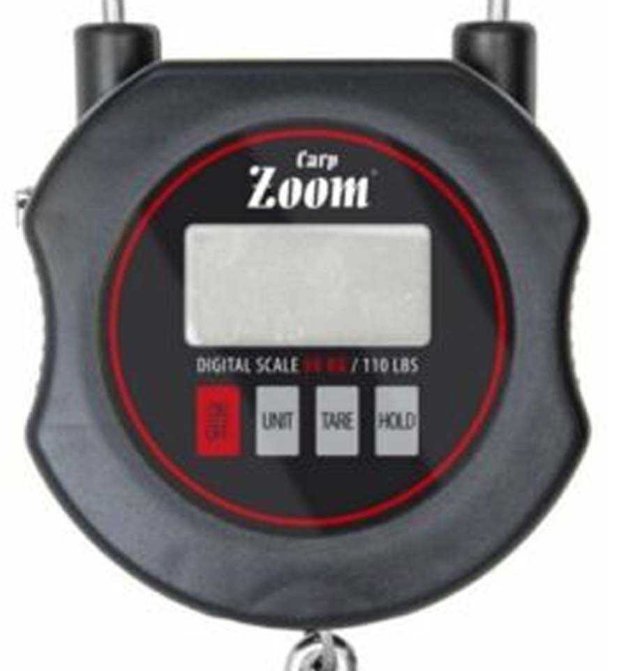 Електронні ваги з термометром Carp Zoom Specimen Scales 50kg