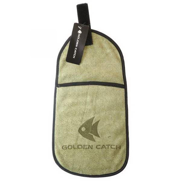 Рушник для риболовлі Golden Catch With pocket Green