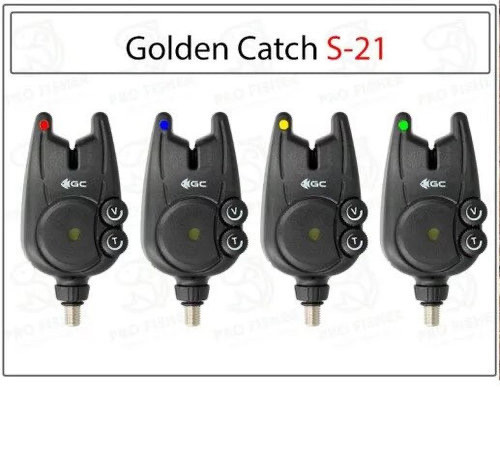 Сигналізатор клювання Golden Catch S21 жовтий