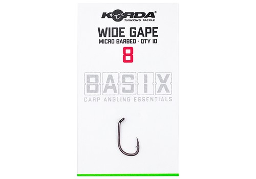 Гачки Korda Basix Wide Gape Hooks Size 8