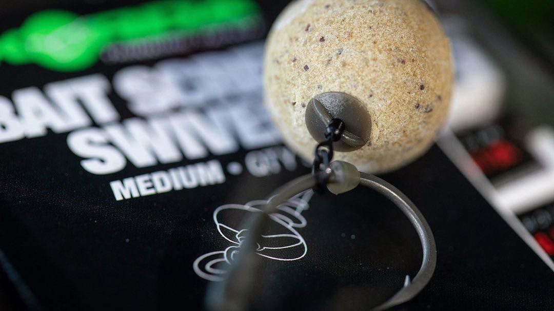 Гвинт для кріплення бойла з мікрокільцем Korda Bait Screw Swivel Micro Ring