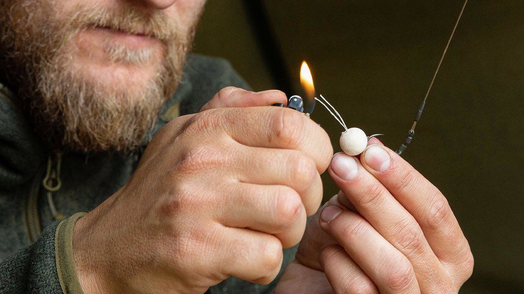 Гвинт для кріплення бойла з мікрокільцем Korda Bait Screw Swivel Micro Ring
