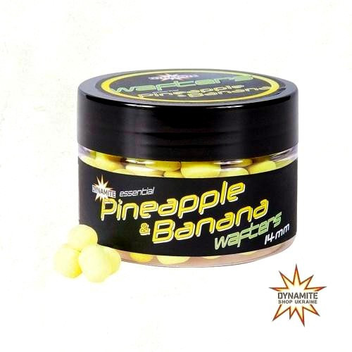 Бойл вафтерси Dynamite Fluro Wafter Pineapple&Banana 14mm