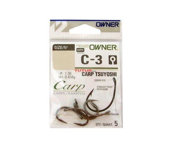 Гачки Owner Carp Tsuyoshi C-3 No6