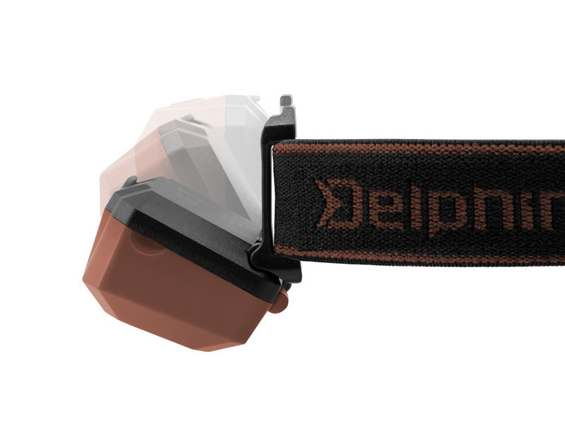 Налобний ліхтарик Delphin RGB PRO
