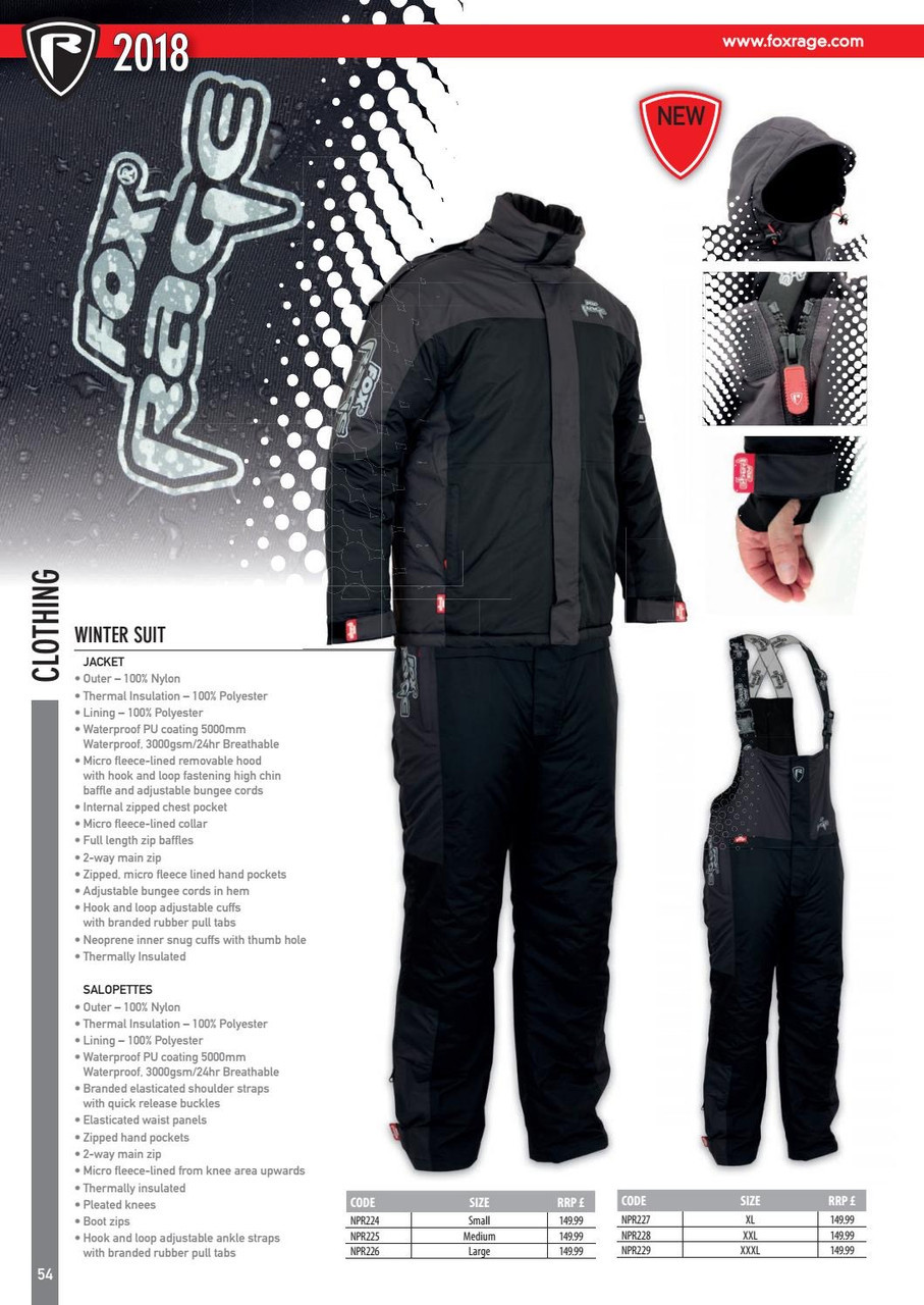 Зимовий костюм Fox Rage Winter Suit