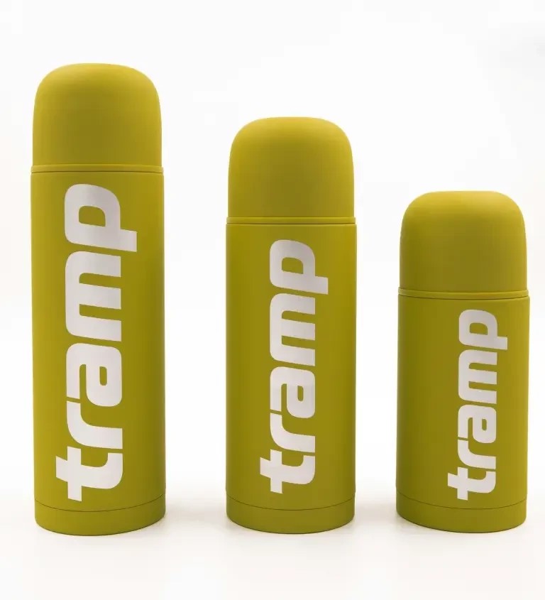Термос Tramp Soft Touch 1.2 л жовтогарячий