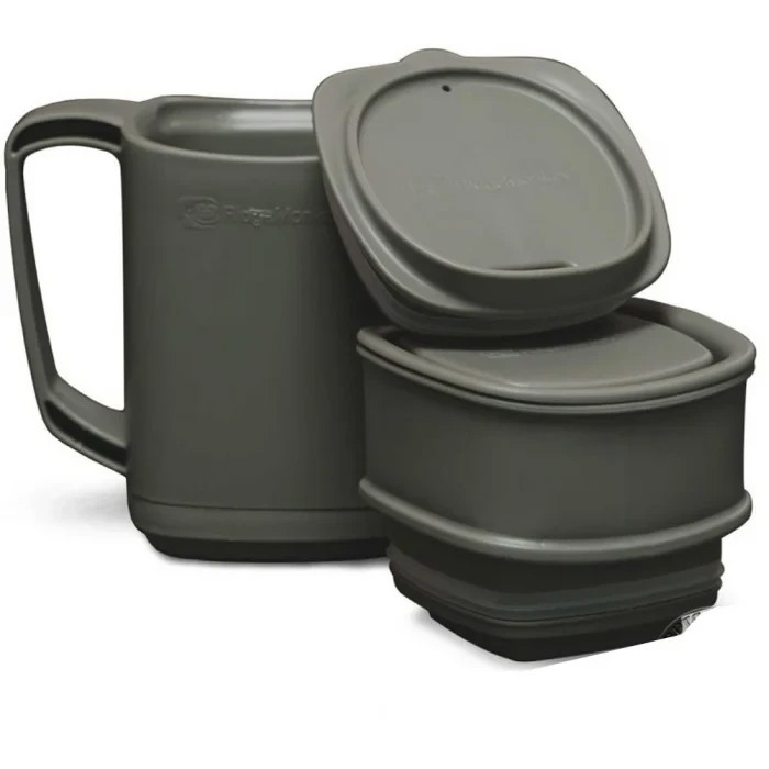 Термокружка Ridge Monkey ThermoMug DLX Brew Set Green