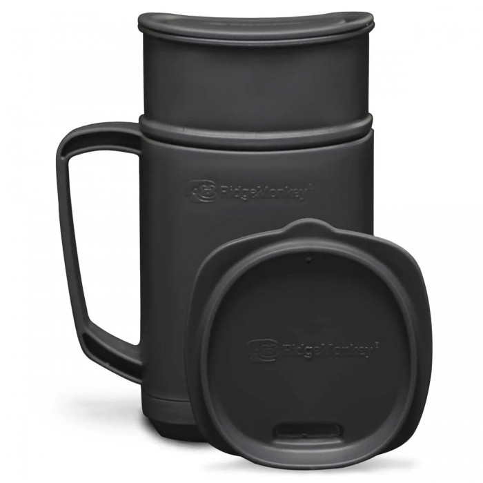 Термокружка Ridge Monkey ThermoMug DLX Brew Set Green