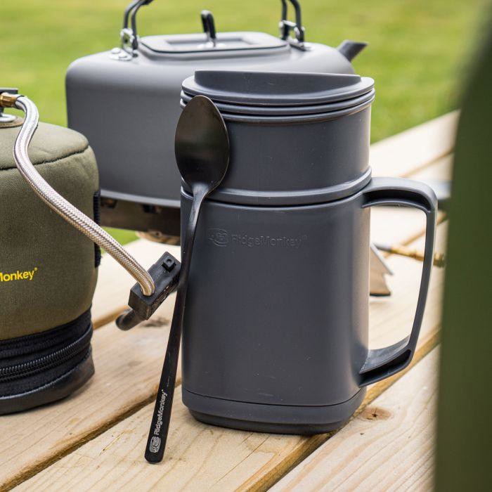 Термокружка Ridge Monkey ThermoMug DLX Brew Set Green